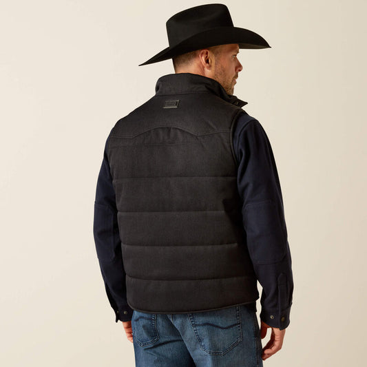 Ariat Relentless Weatherford Insulated Vest Charcoal Heather