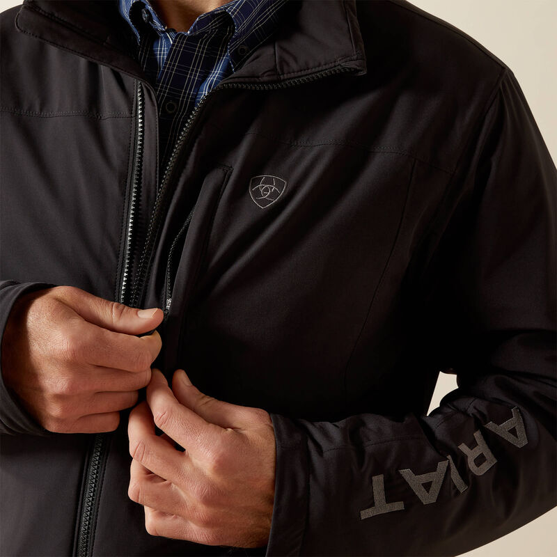 Ariat Men'sPioneer Stretchshell Jacket BLACK