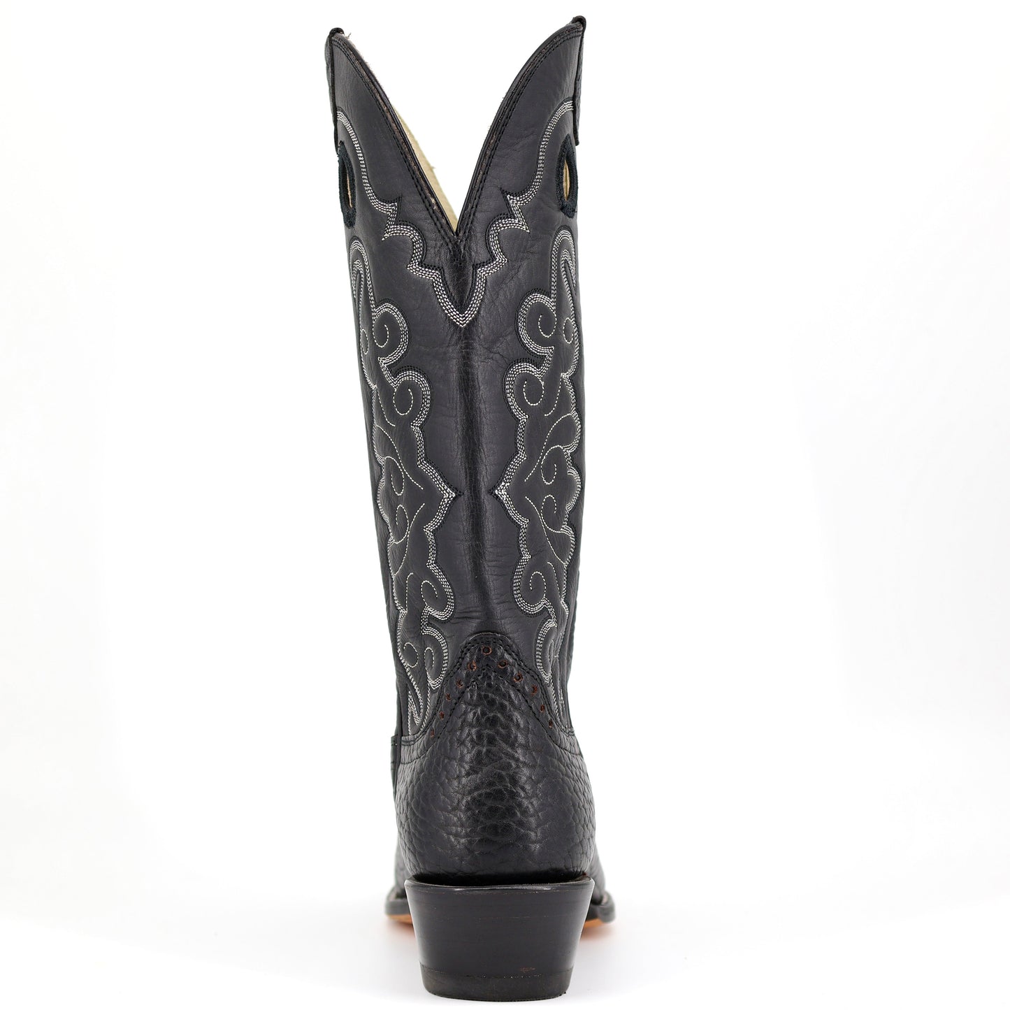 Hondo 8560 BLACK BULLHIDE 5 Toe 4 Heel