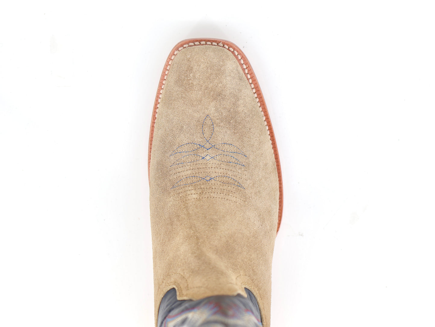 R. Watson RW8605-1 Cafe Boar/Azul Sinatra Cowhide