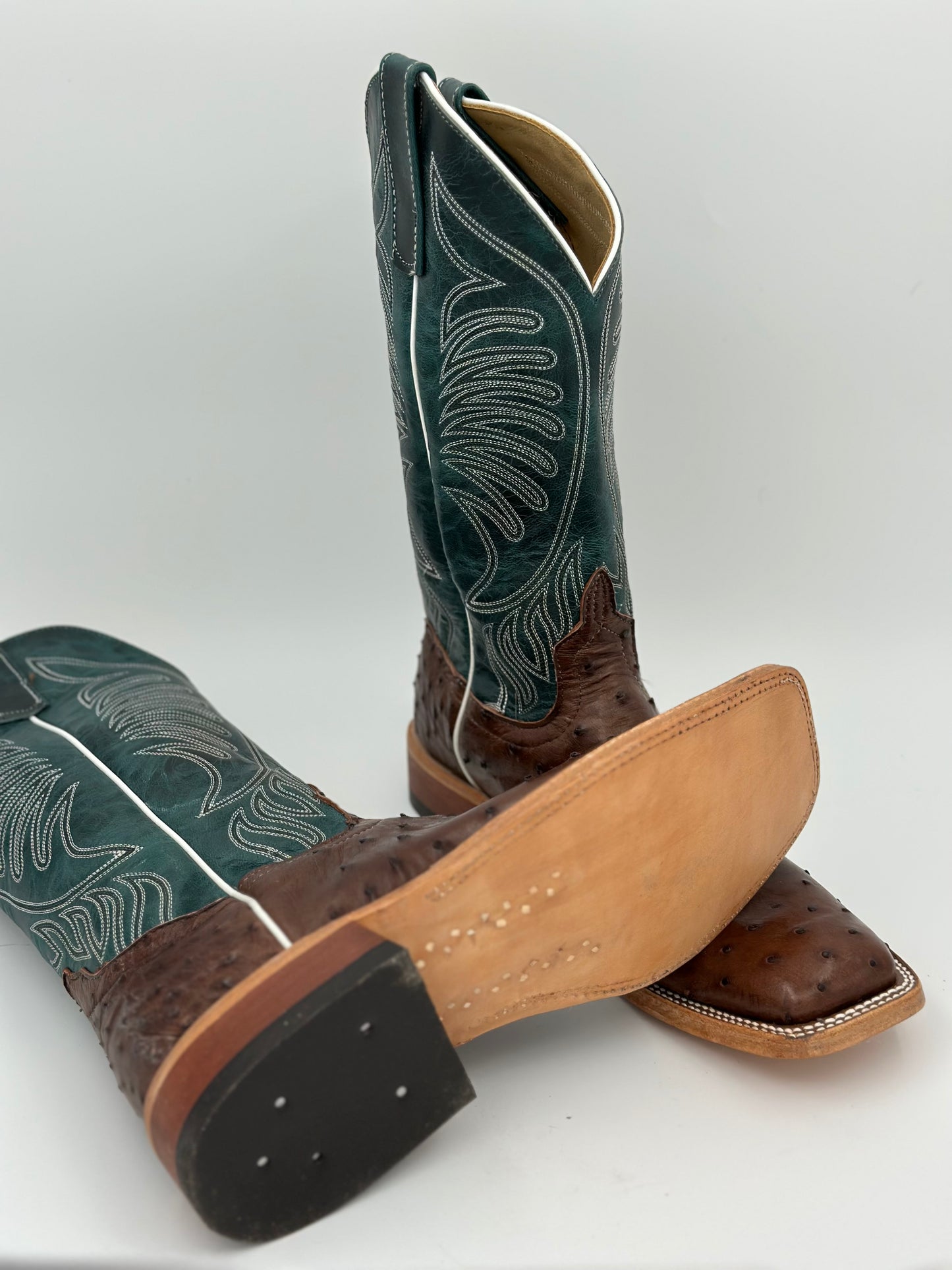 Anderson Bean S3004 Kango Tabac Mad Dog Full Quill Ostrich