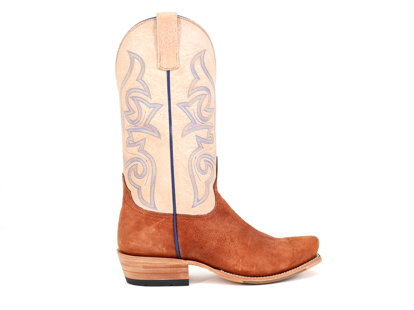 Horse Power HP9523 Top Hand Brandy OPU Smooth Ostrich Reversed Boot