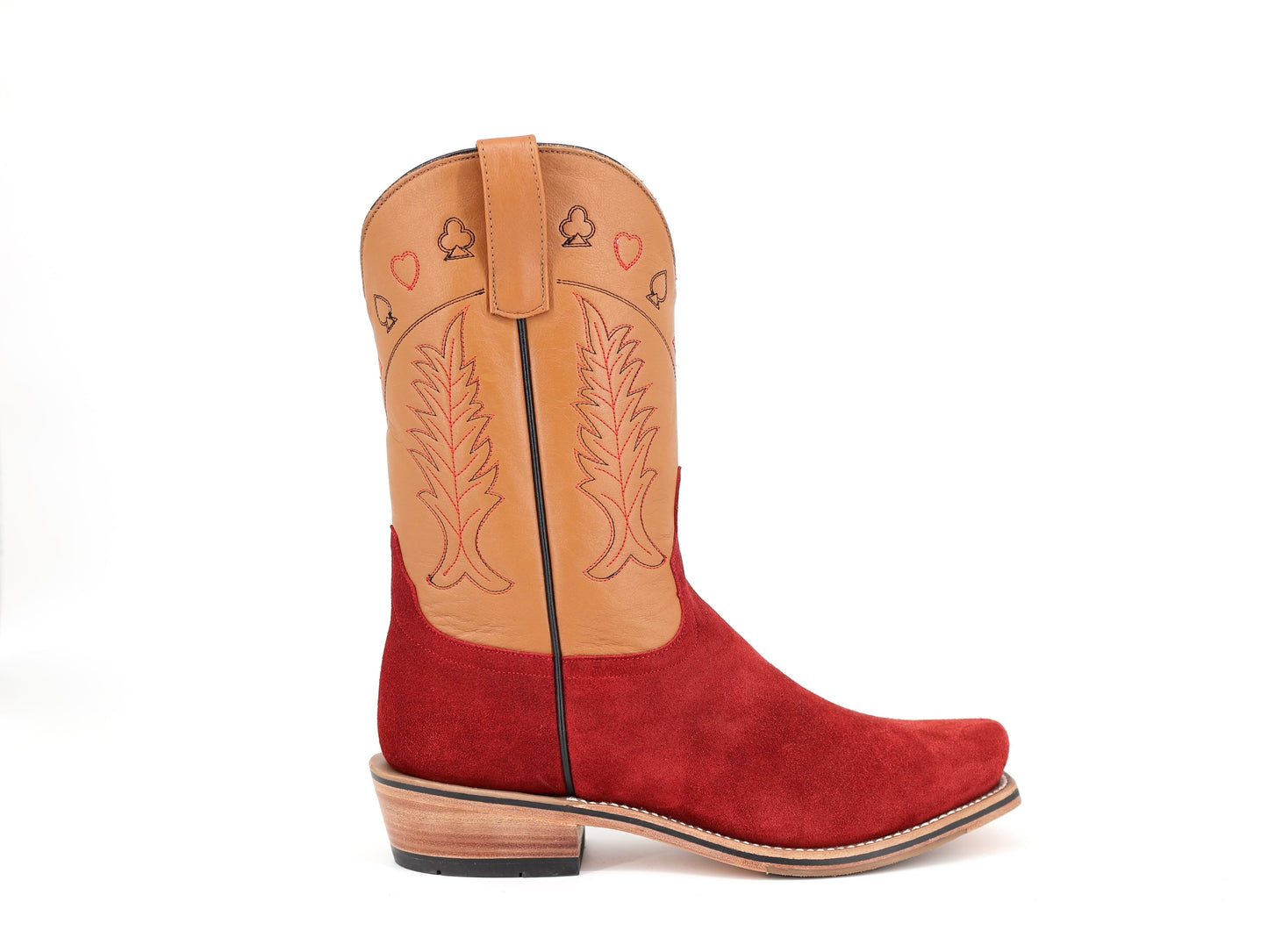 Horse Power Red Suede 11" Honey Planget