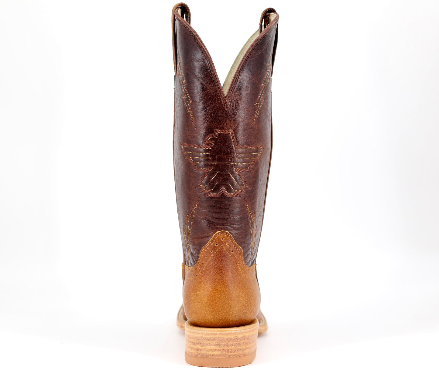 Hondo Falcon Brown Waxy Square Toe Boot