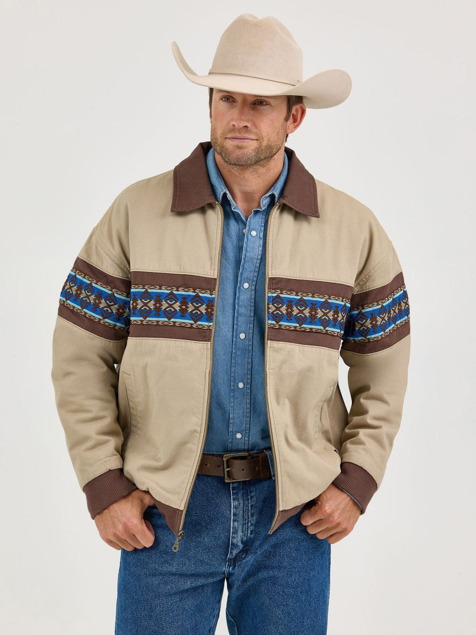 Wrangler Aztec Bomber Jacket