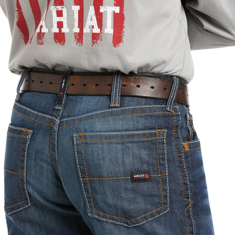 Ariat 10023466 MNS FR M4 Relaxed Stretch DuraLight Basic Boot Cut Jean Lassen