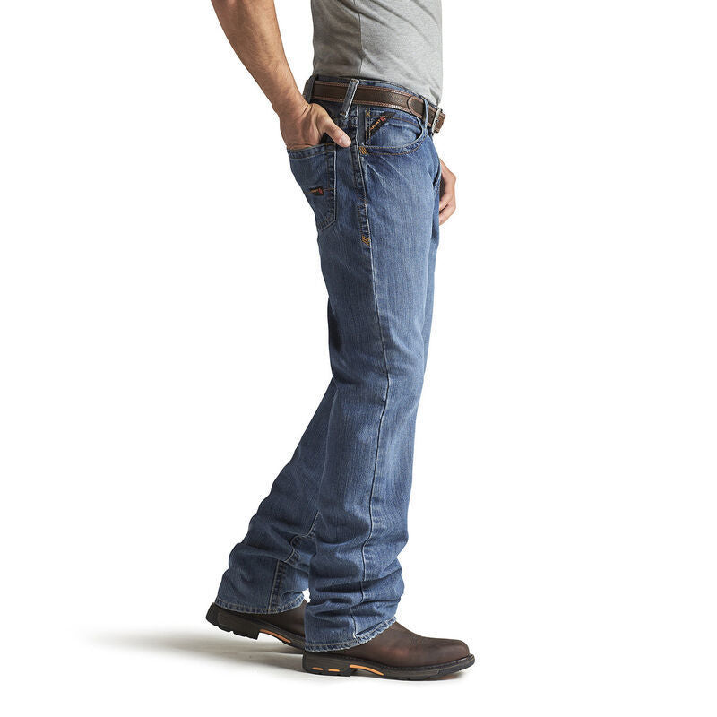 Ariat 10014449 Mns FR M3 Loose Basic Stackable Straight Leg Jean Flint