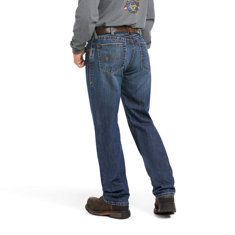 Ariat 10014449 Mns FR M3 Loose Basic Stackable Straight Leg Jean Flint