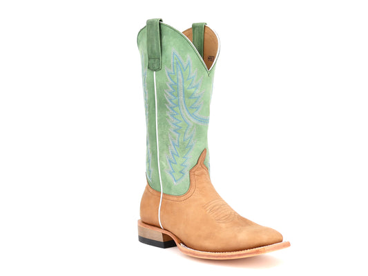 Horse Power Tan Pull Up Green Pull Up