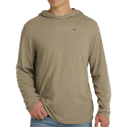 Cinch  MENS ARENAFLEX HOODIE BROWN