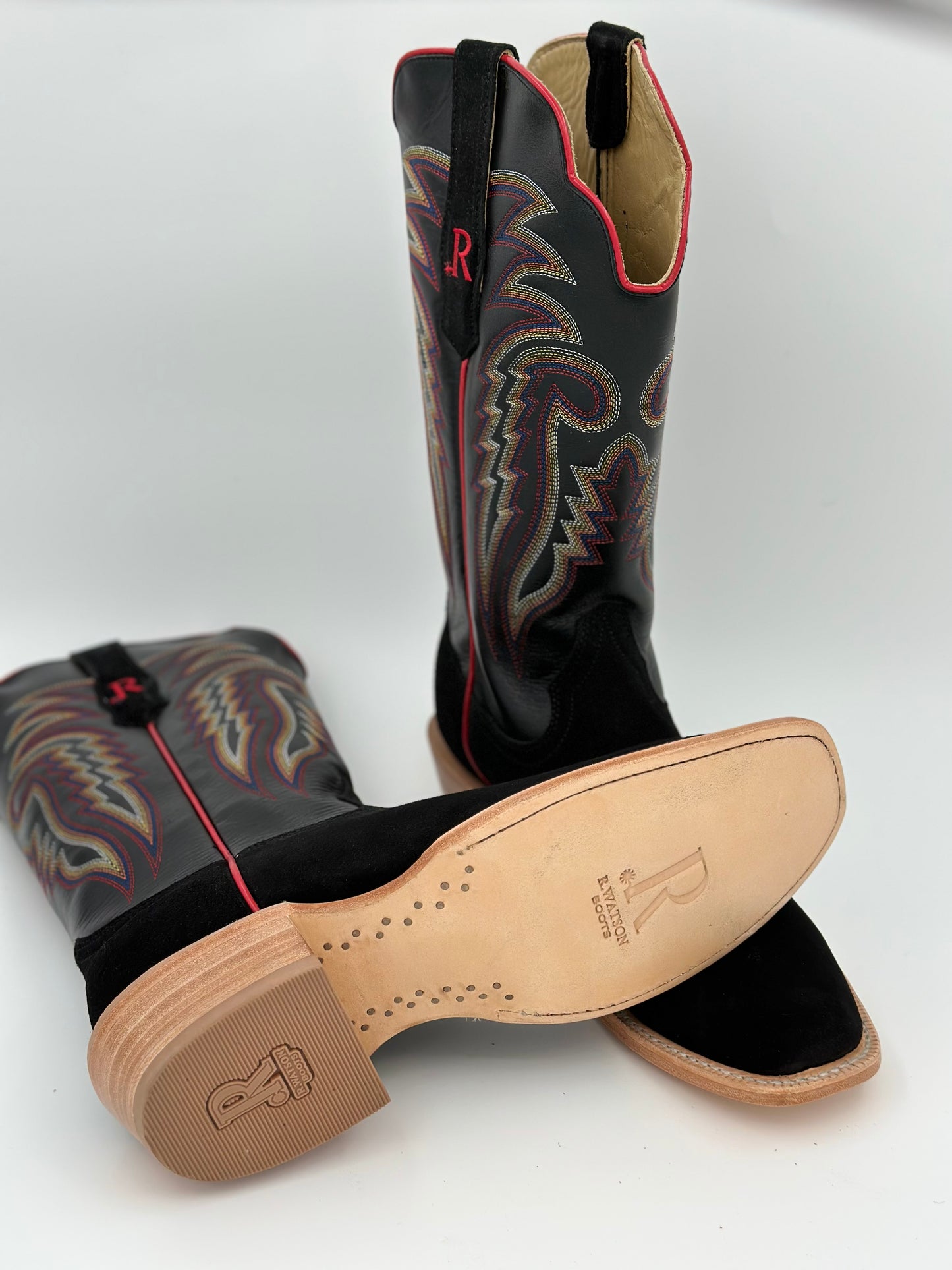 R. Watson Roughout Cutter Toe Black
