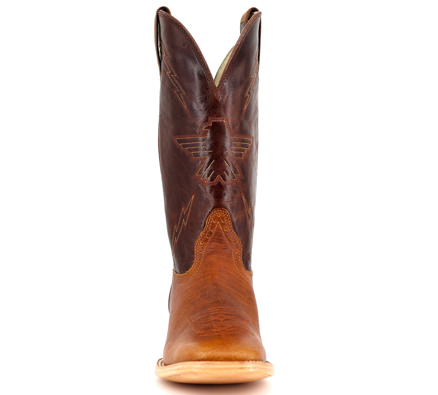 Hondo Falcon Brown Waxy Square Toe Boot
