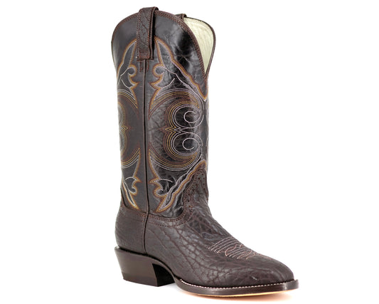 Hondo Chocolate Bullhide 5 Toe 3 Heel