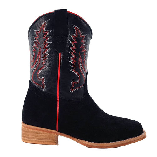 R. Watson RWK100Y Kid’s Black Rough Out/Black