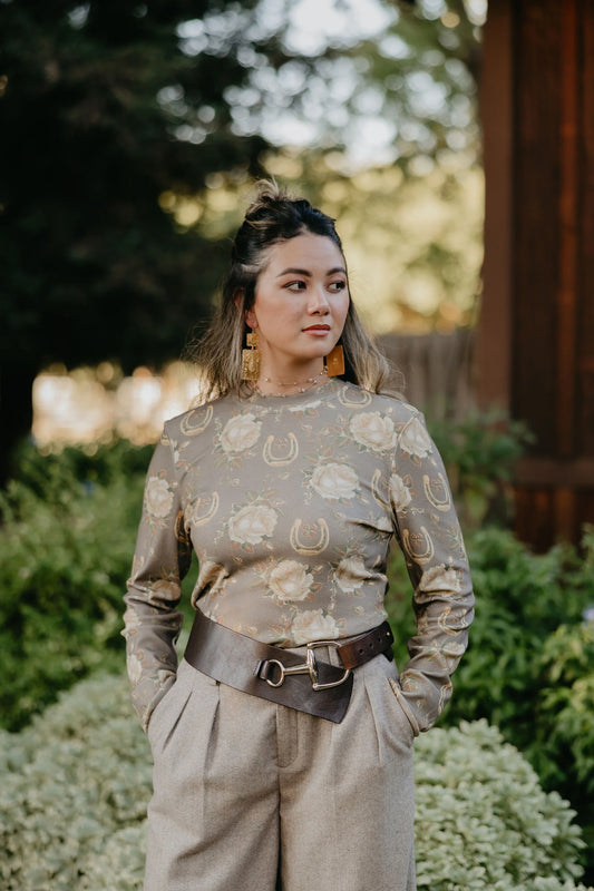 Rodeo Quincy Lucky Belle Long Sleeve Top