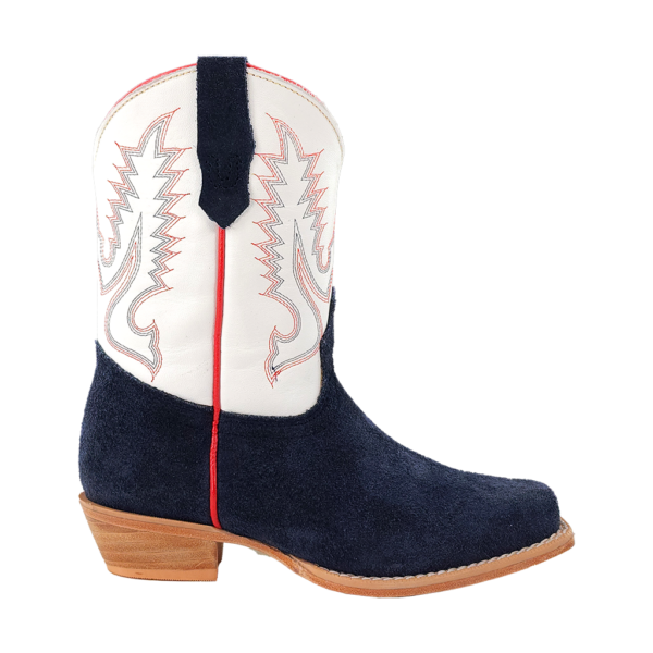 R. Watson RWK103C Kid’s Navy Rough Out/Winter White