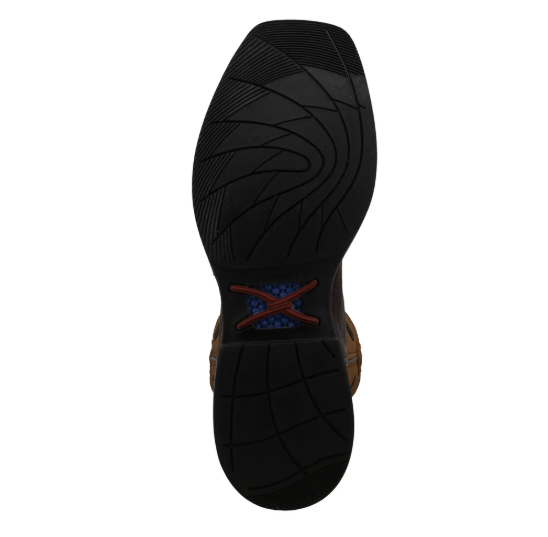 Twisted X 12" Tech X Boot - Dark Brown & Lion