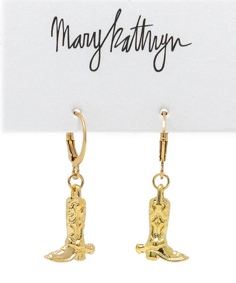 Gold Cowboy Boot Huggies