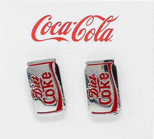 Coca-Cola® Diet Coke Can Stud Earrings