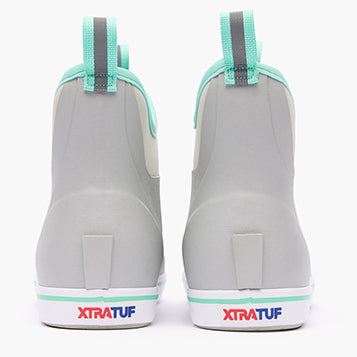 XtraTuf XWAB-102 Women's 6" Ankle Deck Boot Grey