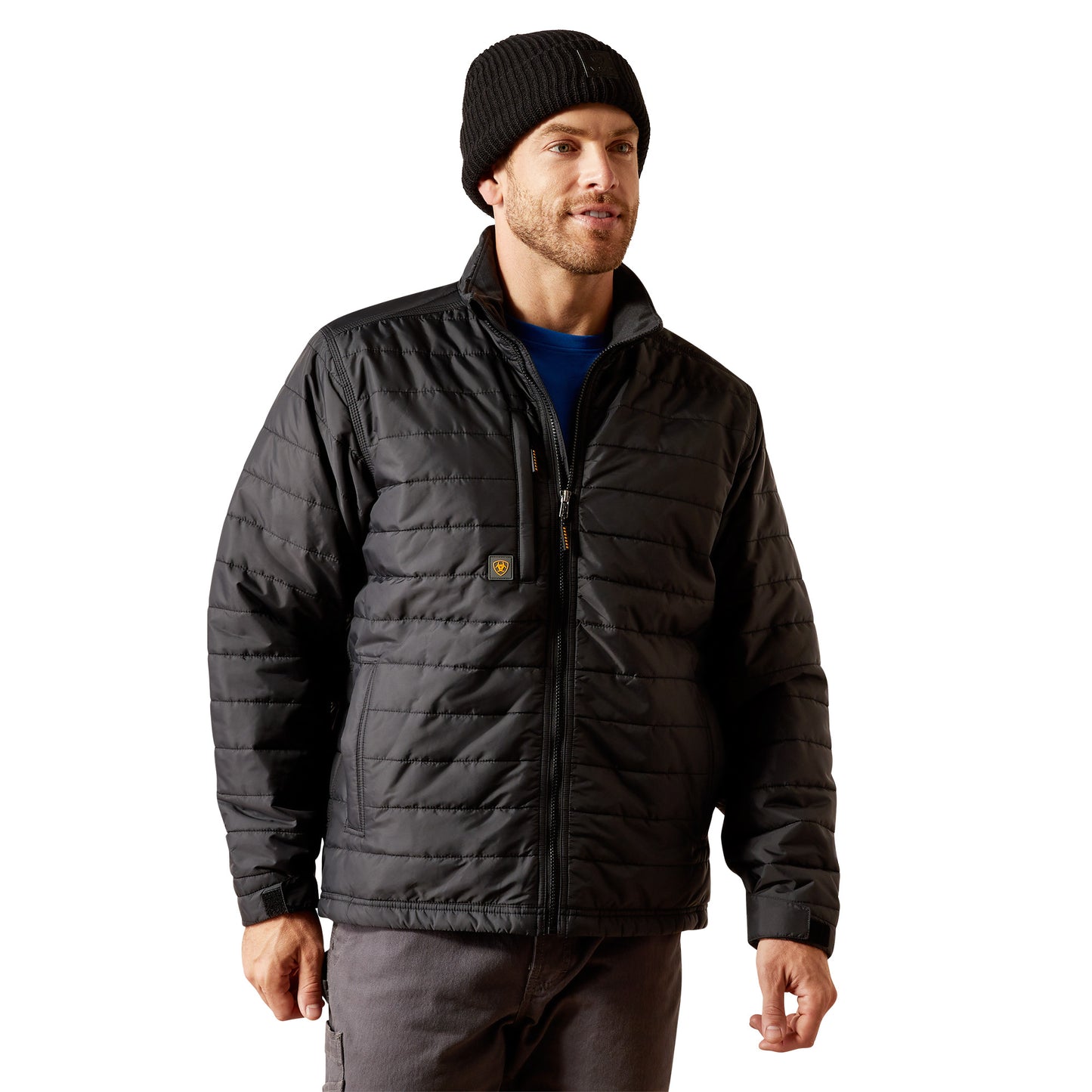 Ariat Men's Rebar Cordura Ripstop Lightweight Insulated Jacket BLACK