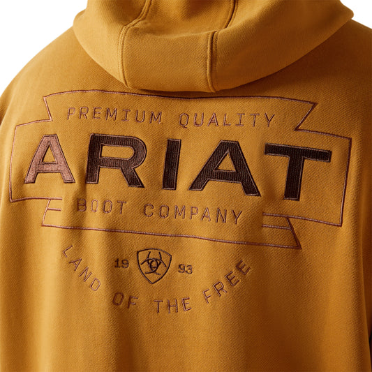 Ariat Men's Ariat Southwest Simple Buckle Hoodie BONE BROWN