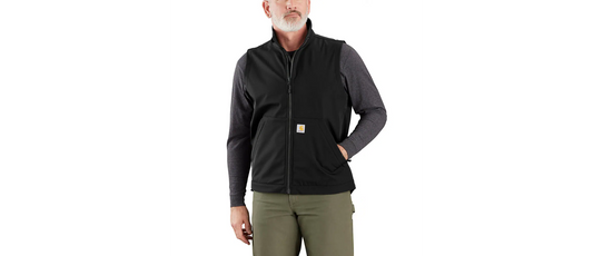 Carhartt 106439N04 OV6439 M RD Rlxd Ft Softshell Vest Black