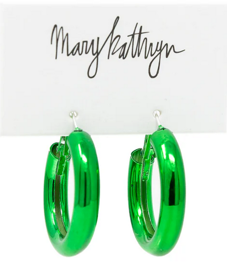 Tube Hoops Green