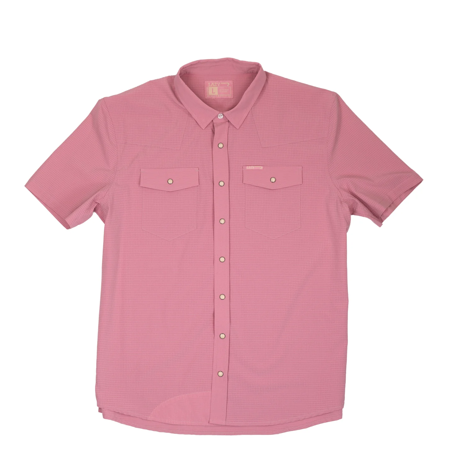 Lazy J Ranch Men's Airflow Pearl Snap Short Sleeve Shirt