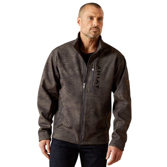 Ariat Men's Patriot Flag Softshell Jacket PHANTOM