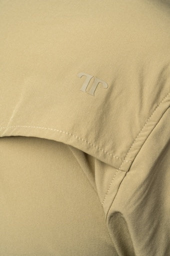 FERRELL MEN'S KHAKI LONG SLEEVE SNAP SHIRT