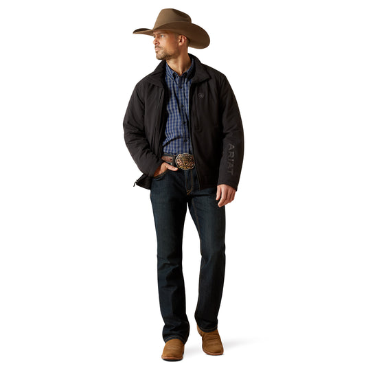 Ariat Men'sPioneer Stretchshell Jacket BLACK