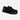 Circle A Western and Outdoor Hey Dude Wally Work CT black mesh slip-on casual shoe with reflective heel detail