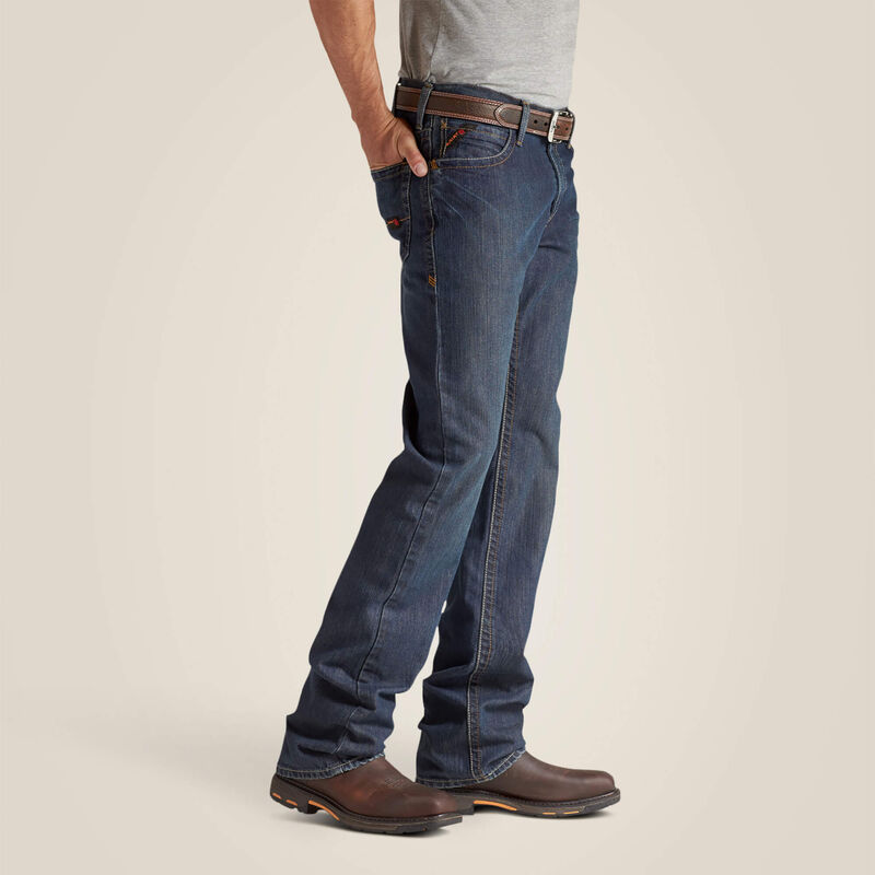 Ariat MENS FR M4 RELAXED BOOT CUT JEAN SHALE