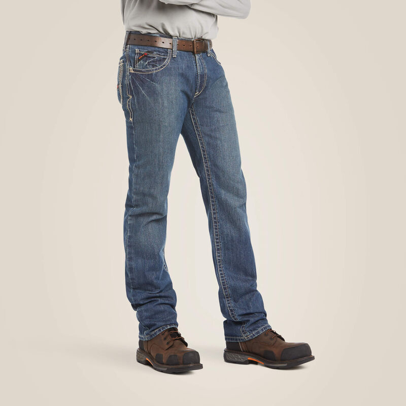 Ariat 10016173 MNS FR M4 Relaxed Basic Boot Cut Jean Clay