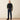 Ariat FR M7 Slim DuraStretch Straight Leg Jean in Shale — slim fit, straight leg. Full-length view on model.