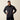 Ariat Caldwell 1/4 Zip Sweater in Ombre Blue/Inkwell — quarter-zip, mock collar. Front view on model.