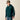 Ariat Logo Hoodie in Sea Moss — chest and sleeve logos, kangaroo pocket. Front view on model.