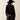 Ariat Essential Crew Sweatshirt in Black — raglan sleeves, ribbed hem. Back view on model.