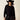 Ariat Essential Crew Sweatshirt in Black — Ariat cowgirl graphic. Front view on model.