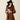 Ariat Ally Jacket in Dachshund — faux suede, button front, point collar. Front view on model.