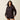 Ariat Oversize Sweatshirt in Carbon Copy — faux leather WESTERN patch. Front view on model.