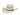Twister T73528 Bangora Punchy Straw Cowboy Hat Ivory/Tan