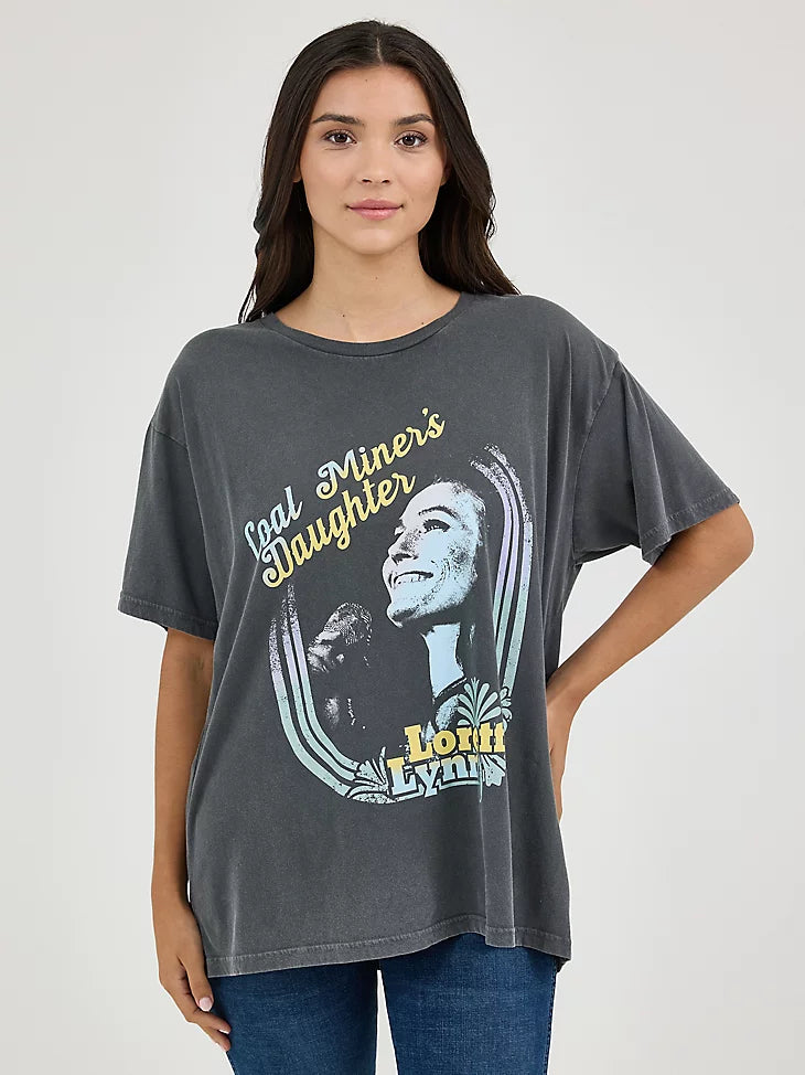 Wrangler Short Sleeve Graphic T-Shirt - Loretta Lynn - Oversized Fit