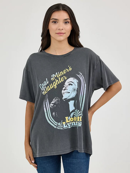 Wrangler Short Sleeve Graphic T-Shirt - Loretta Lynn - Oversized Fit