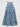 Wrangler 112379388 Girl's Sleeveless Printed Denim Swing Dress Floral Blue - Circle A