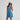 Vestido fruncido de mezclilla Wrangler 112379497 Retro Americana