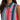 Wrangler 112379504 WMS Retro Brushpopper Stripe Slim Crop Snap Tank Pink - Circle A