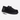 Circle A Western and Outdoor Hey Dude Wally Work CT black mesh slip-on shoe with reflective heel and elastic laces