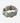 Lainey Wilson 37B00016 BR STONE STRETCH - SLV/TURQ - Circle A